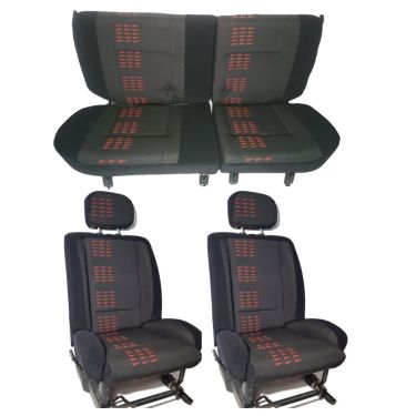 PETEX Coprisedili Universale in Poliestere Rosso, Copertura Sedili Auto, Coprisedili Freschi per Auto, Coperta Sedile Auto (26374912