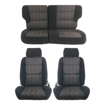 ORIGNL Housses Siège Auto Housse Siège Voiture Auto pour Peugeot 106 107 205 206 207 208 301 306 307 308 309 405 406 407 408 508 607 807 2008 Housses de Siège (Couleur