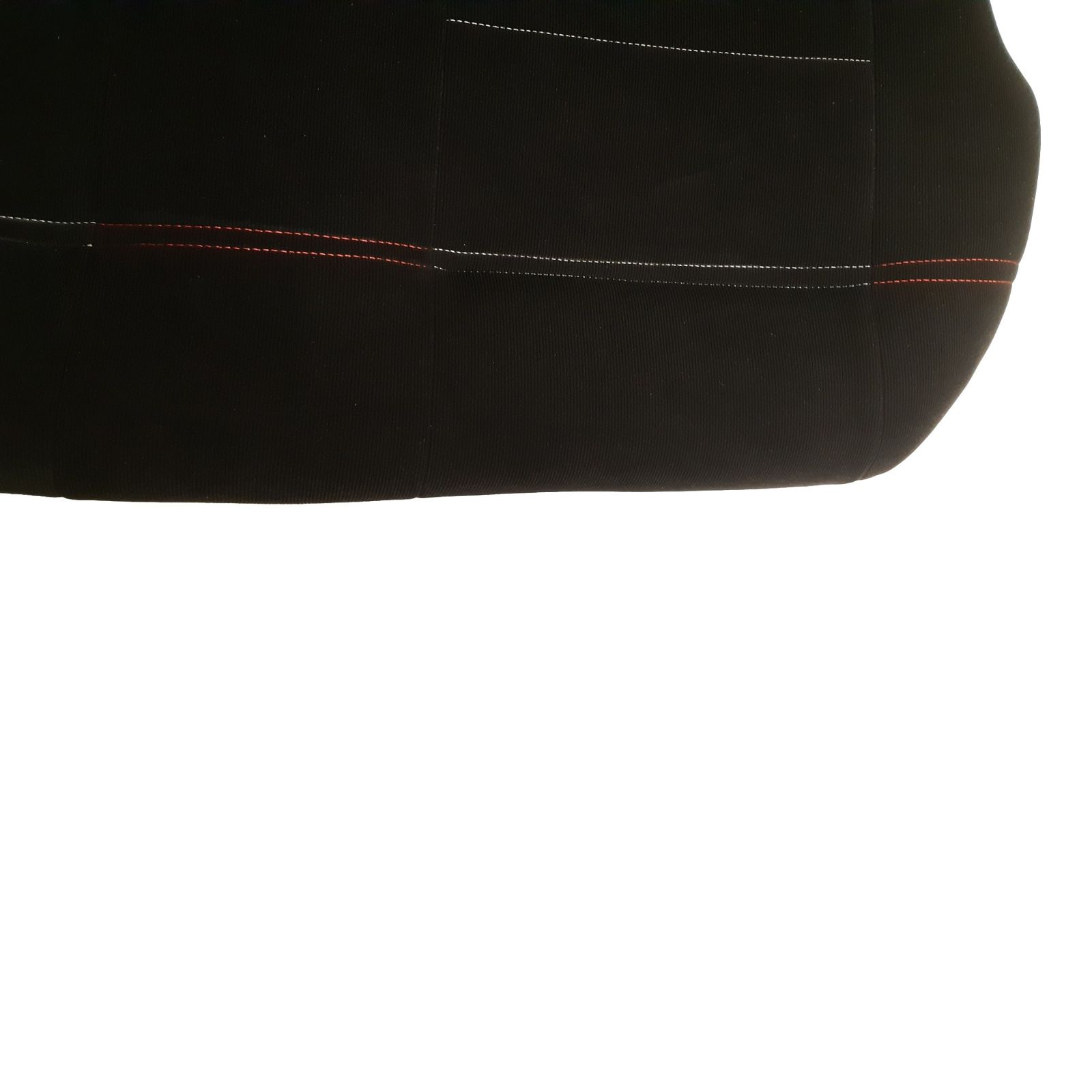 Coiffes Sièges Avant + Arrière en tissu Côtelé noir pour Peugeot 205 Rallye