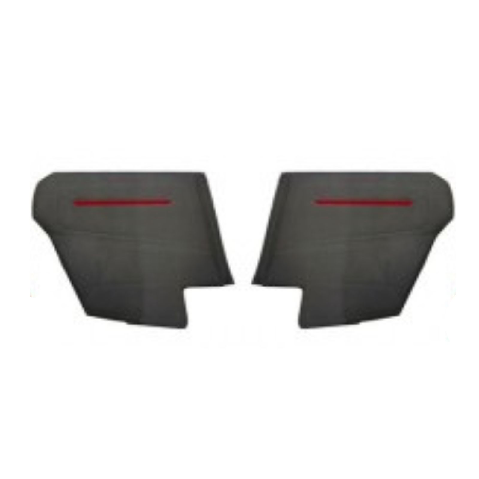 Panneaux de Porte Avant et Arrière en Simili cuir gris anthracite Peugeot 205 CTI