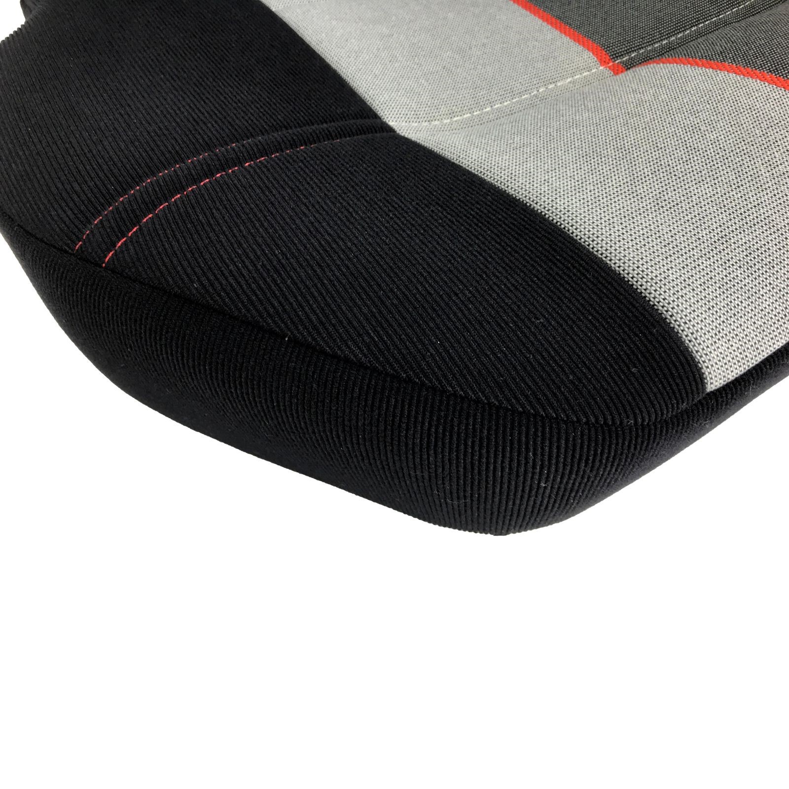 Coiffes Sièges Avant + Arrière en côtelé noir tissu ramier pour Peugeot 205 CTI cabriolet